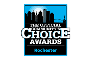 The official community's Choice Awards Rochester logo