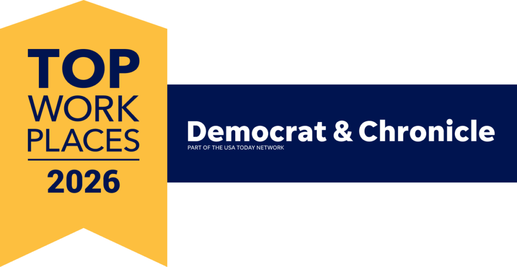 Top Work Places 2026 Democrat & Chronicle Logo